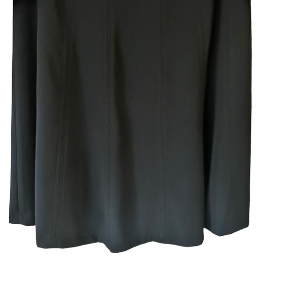 Vintage Nygard Collection Black 3/4 Sleeve Petite Women's Sheath Dress Size 8 - Picture 4 of 14